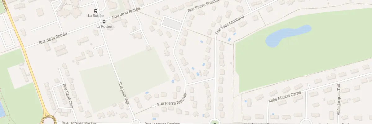 Plan du 21 Rue Pierre Fresnay à Bourges