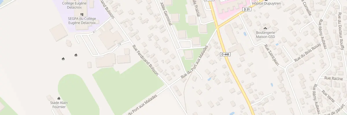 Plan du 7 Rue Danton à Draveil