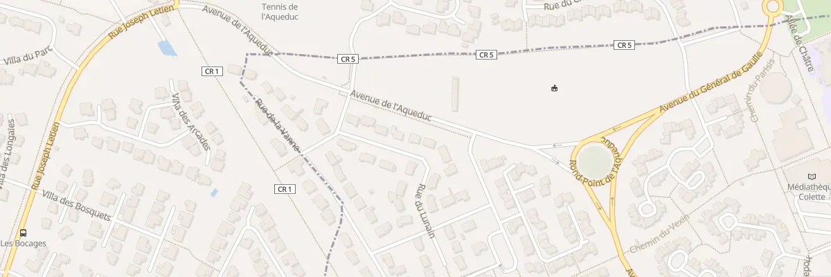 Plan du 9 Rue du Lunain à Lisses