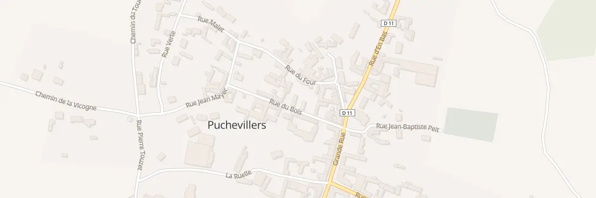Plan du 4 Rue du Bois à Puchevillers