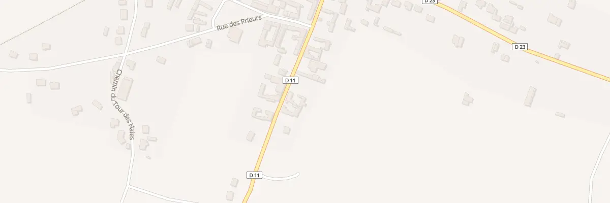 Plan du 23 Rue d’En Haut à Puchevillers