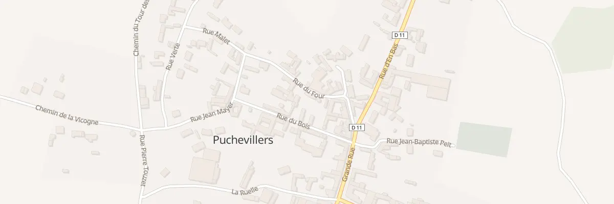 Plan du 7 Rue du Four à Puchevillers