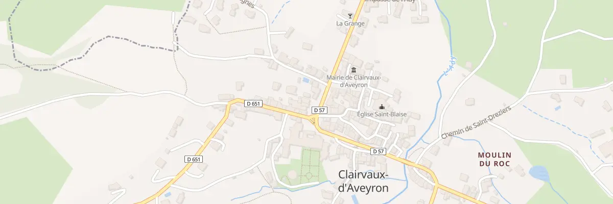 Plan du 11 Av de la Tour à Clairvaux-d’Aveyron