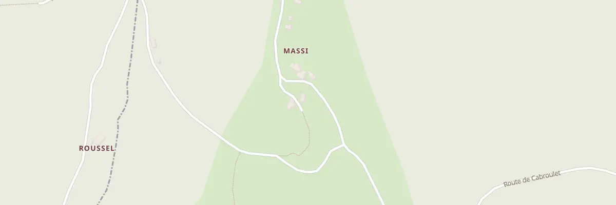 Plan du 5290 Massi au Bez