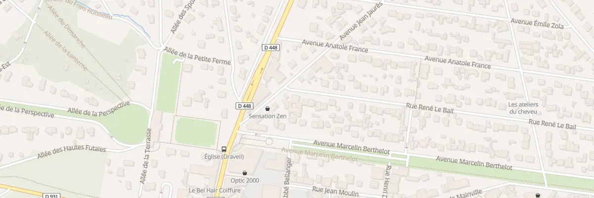 Plan du 4 Rue Rene Le Bail à Draveil