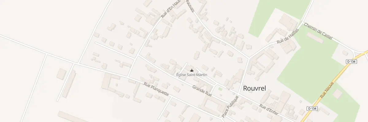 Plan du 6 Gr Grande Rue à Rouvrel