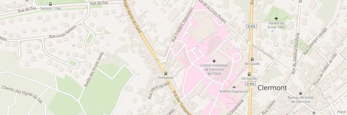Plan du 4 Rue Frédéric Raboisson à Clermont