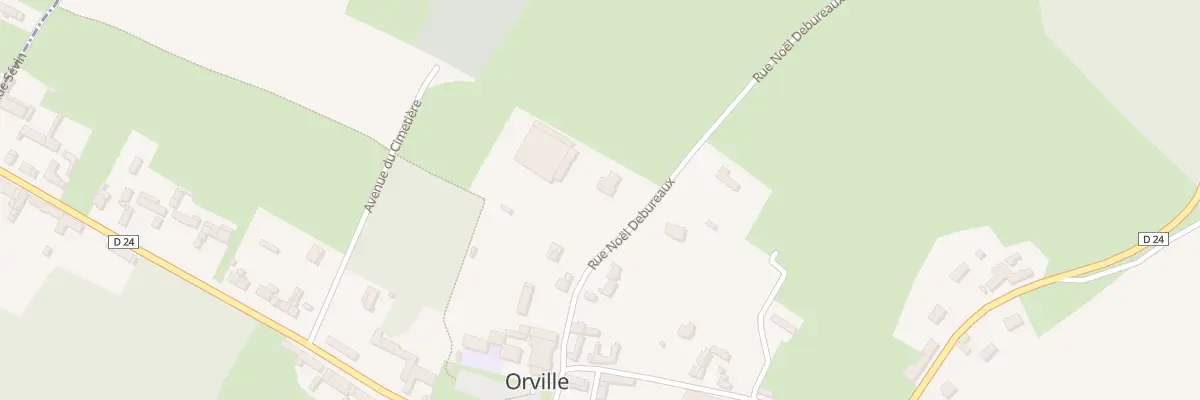 Plan du 11 Rue Noël Debureaux à Orville