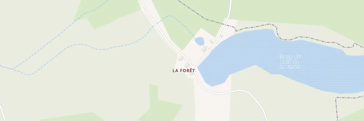 Plan du 5089 La Foret à Mainsat