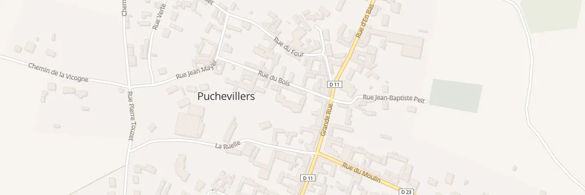 Plan du 1 Rue du Bois à Puchevillers