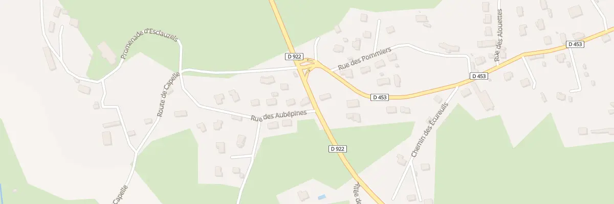 Plan du 2 Rue des Aubepines à Reilhac