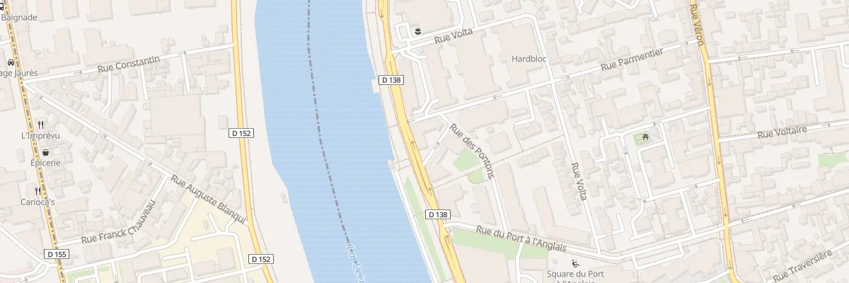 Plan du 2 Rue Parmentier à Alfortville