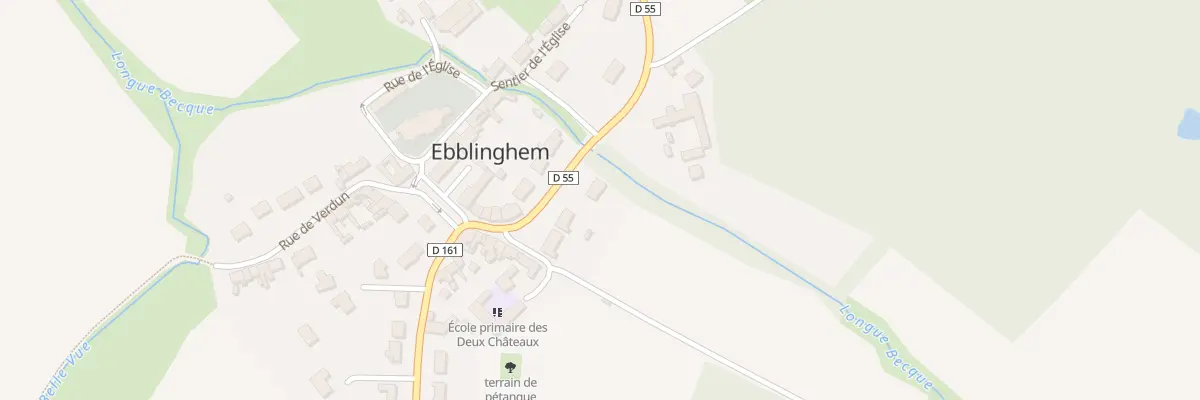 Plan du 96 Rte de Staple à Ebblinghem