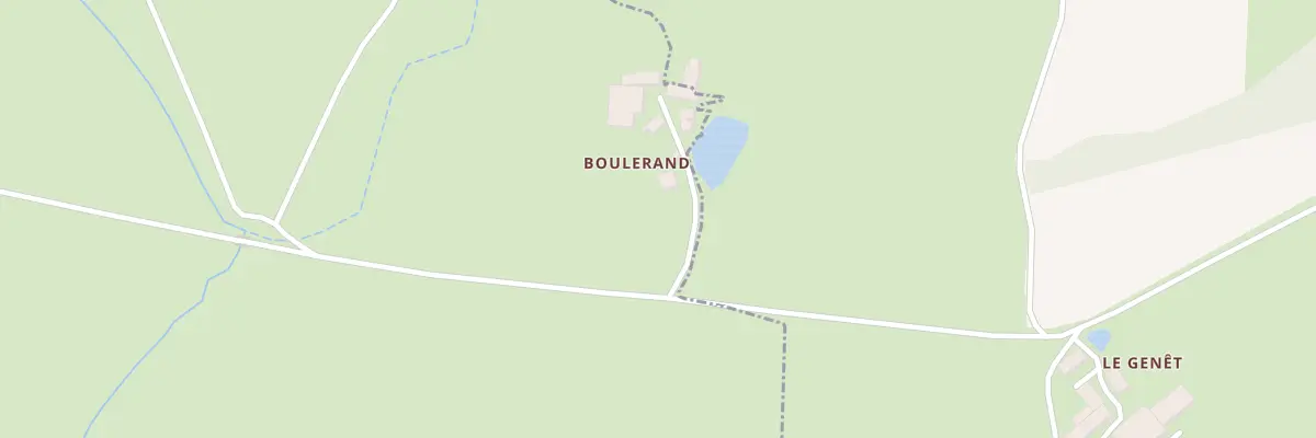 Plan du 5312 Boulerand à Lépaud