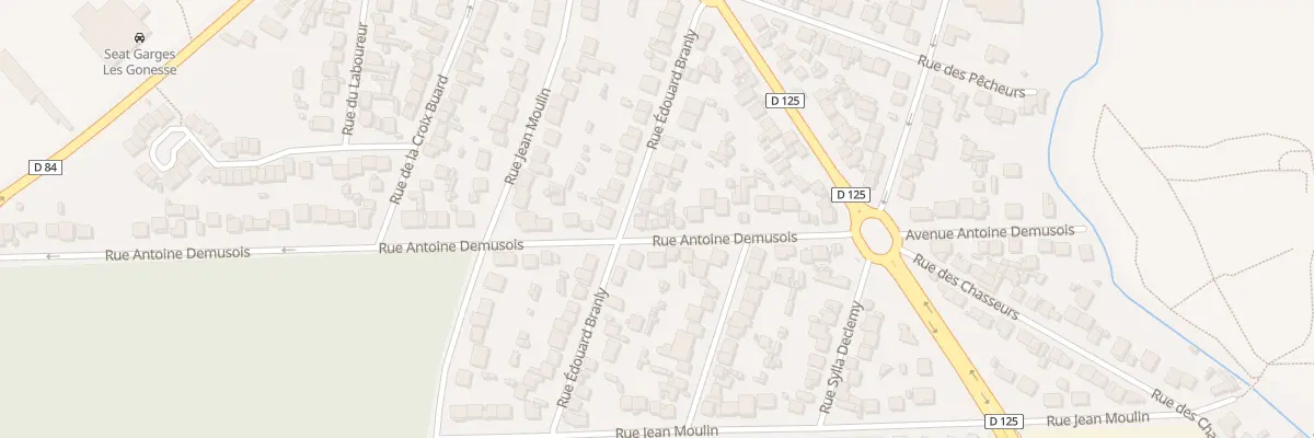 Plan du 27 Rue Branly à Garges-lès-Gonesse