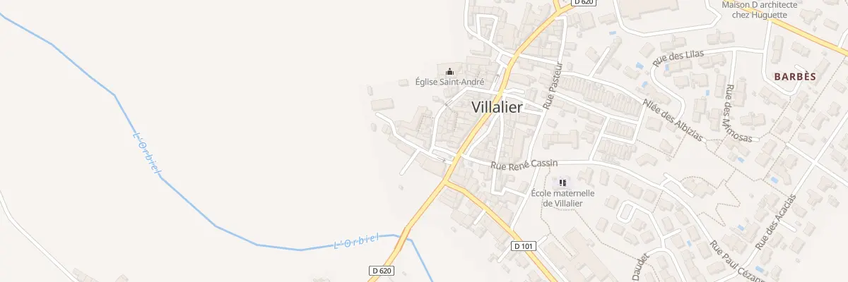 Plan du 5285 Le Village à Villalier