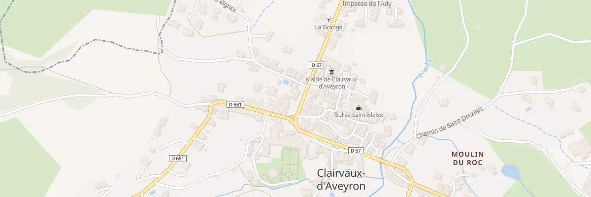 Plan du 15 Av de la Tour à Clairvaux-d’Aveyron
