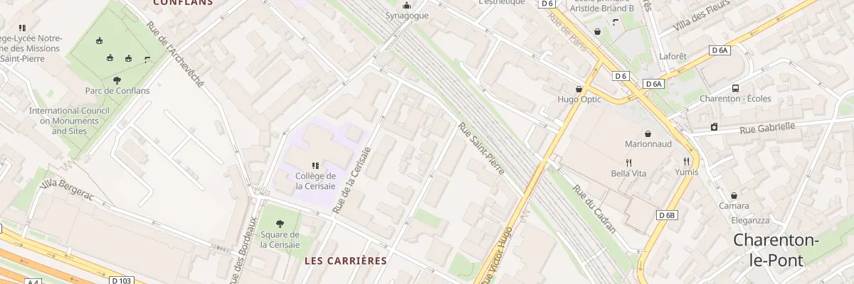 Plan du 2B Vla Saint-pierre à Charenton-le-Pont