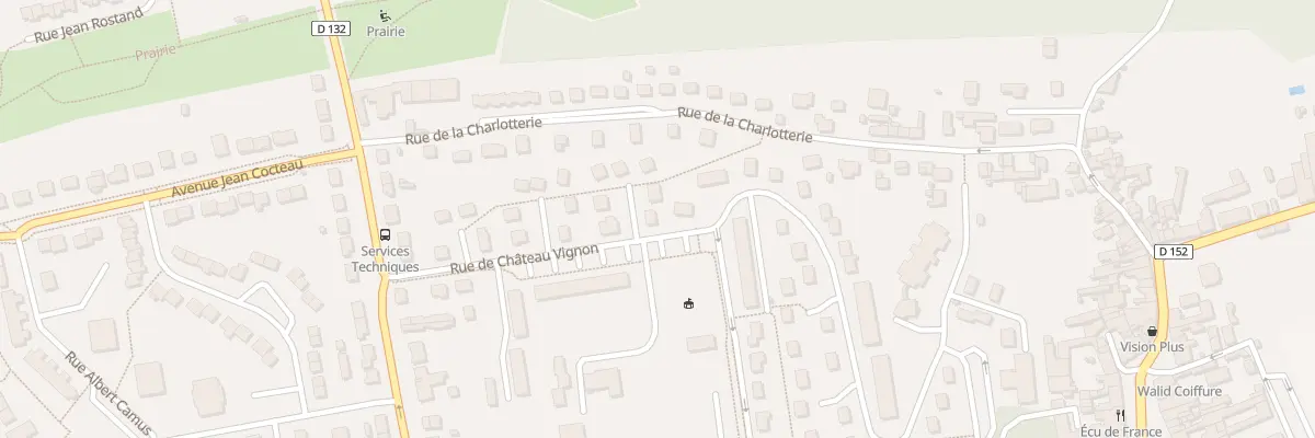 Plan du 34 Rue de Chateau Vignon au Malesherbois