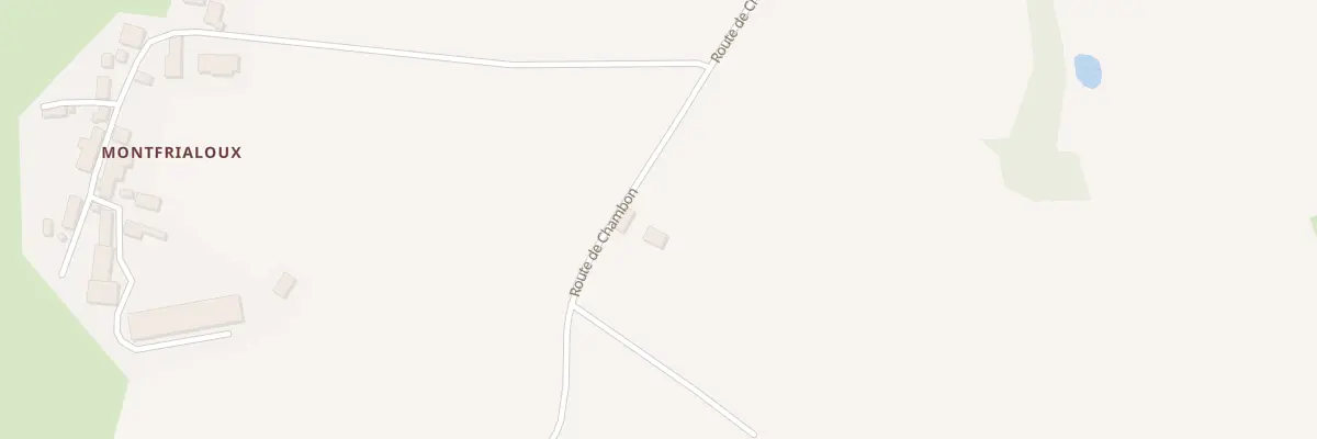 Plan du 1 Montfrialoux à Sannat