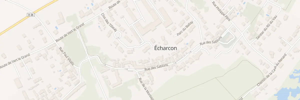 Plan du 20 Clos des Tilleuls à Écharcon
