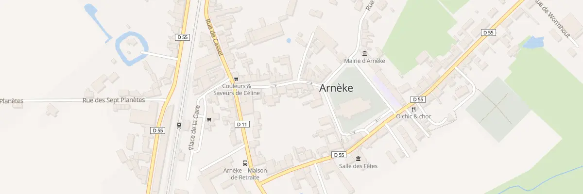 Plan du 5 Rue Paul Gosset à Arnèke