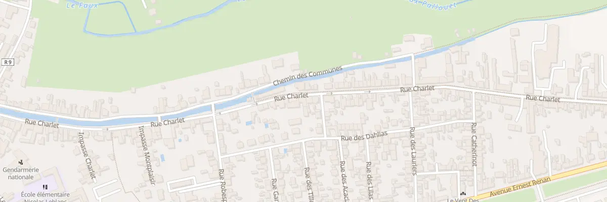 Plan du 102 Rue Charlet à Bourges