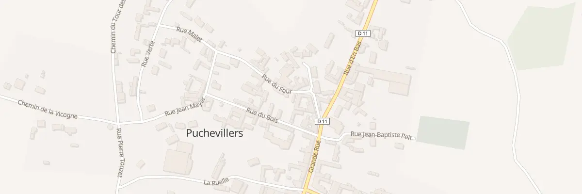 Plan du 5 Rue du Four à Puchevillers