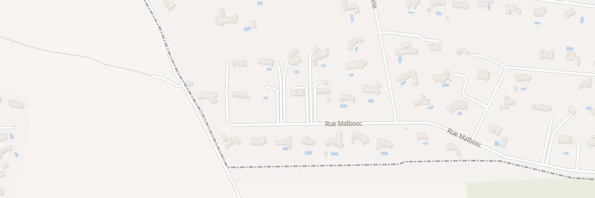 Plan du 48 Rue Malbosc à Carcassonne