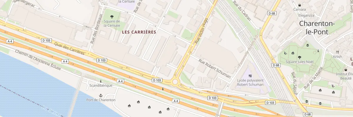 Plan du 7 Rue Victor Hugo à Charenton-le-Pont