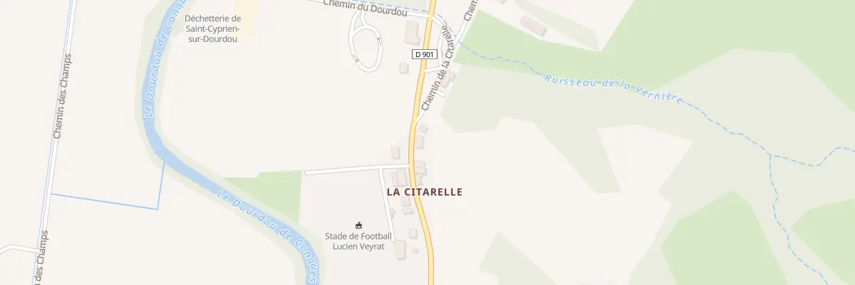 Plan du 5112 La Citarelle à Conques-en-Rouergue