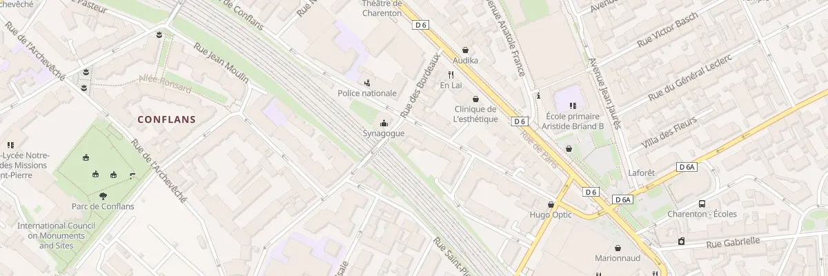 Plan du 21 Rue de Conflans à Charenton-le-Pont