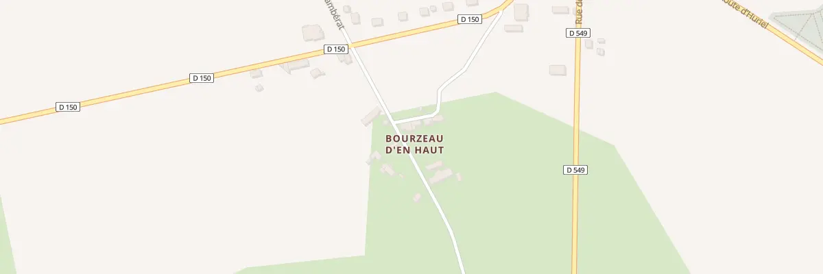 Plan du 1 Imp du Champ de Foire à Chambérat