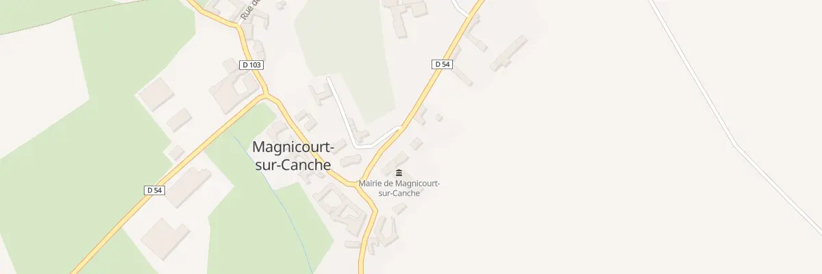 Plan du 90 Rue d’En Haut à Magnicourt-sur-Canche