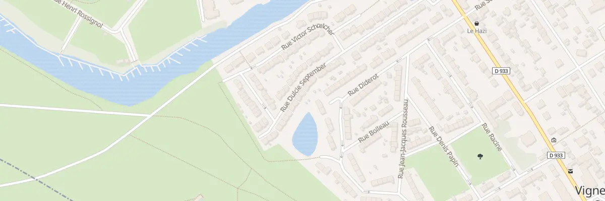 Plan du 20 Rue Dulcie September à Vigneux-sur-Seine
