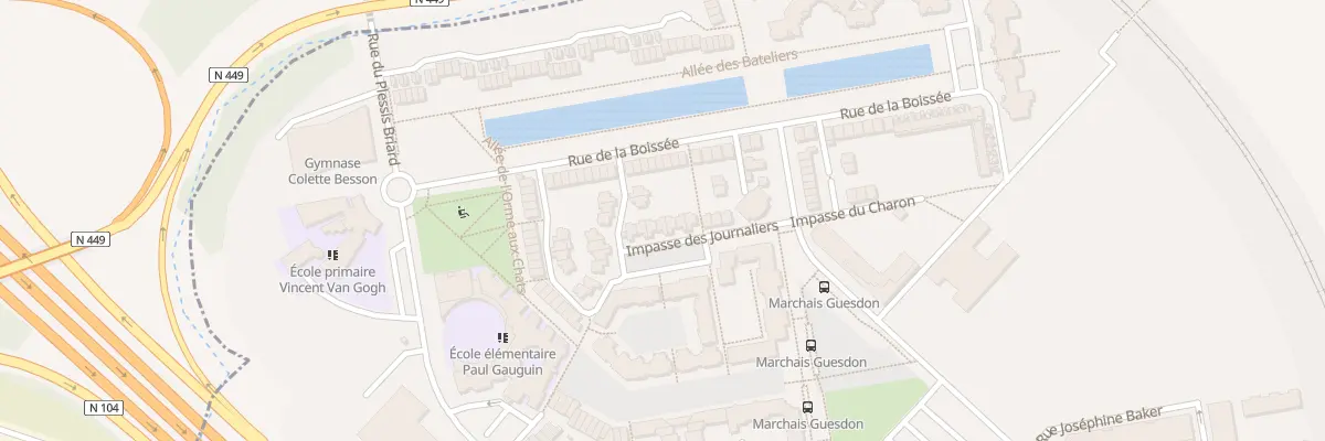Plan du 13 Pl des Plaqueres à Évry-Courcouronnes