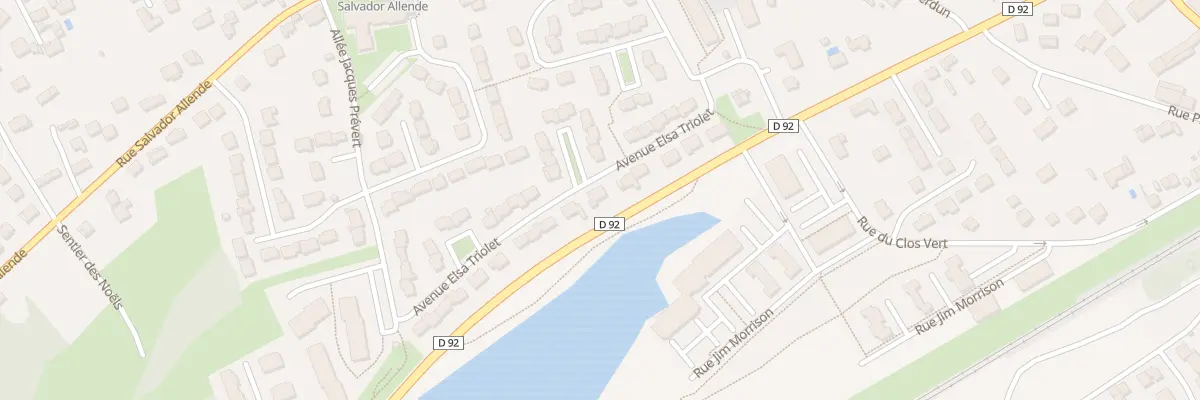 Plan du 11 Av Elsa Triolet à Saint-Leu-d’Esserent