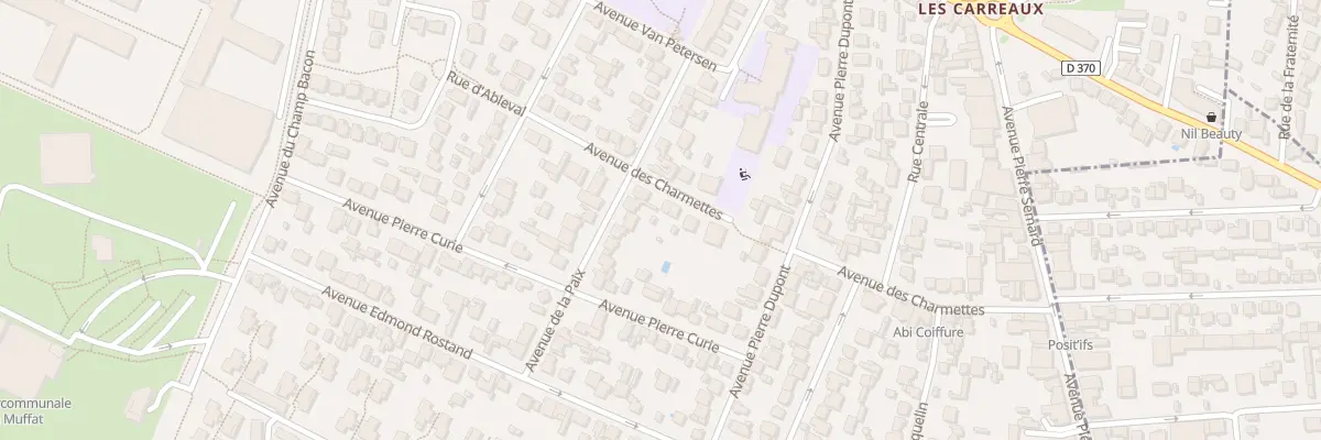 Plan du 27 Av des Charmettes à Villiers-le-Bel