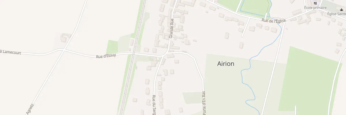 Plan du 1 Rue du Sergt Chef Paul Courroy à Airion