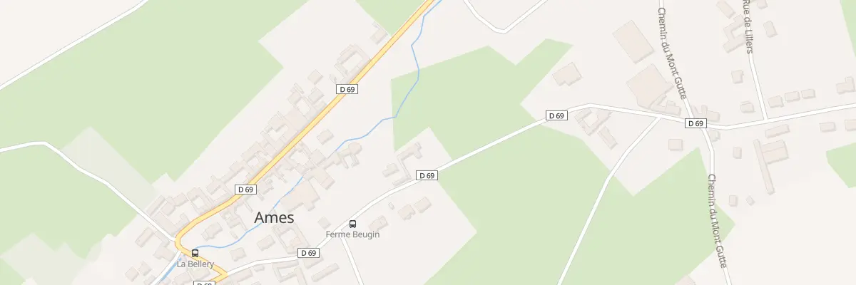 Plan du 34 Rue de Lillers à Ames