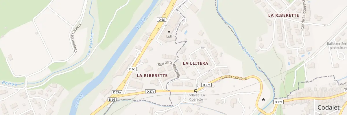Plan du 2 Rue de la Riberette à Ria-Sirach