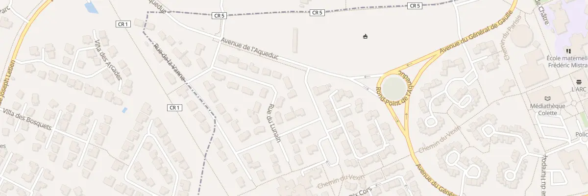 Plan du 15 Rue du Lunain à Lisses