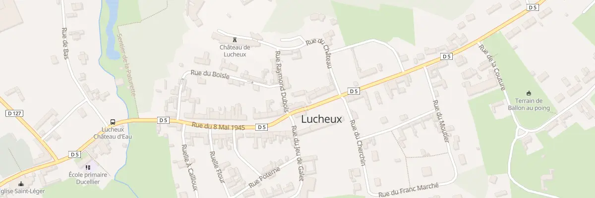 Plan du 2 Rue du 8 Mai 1945 à Lucheux