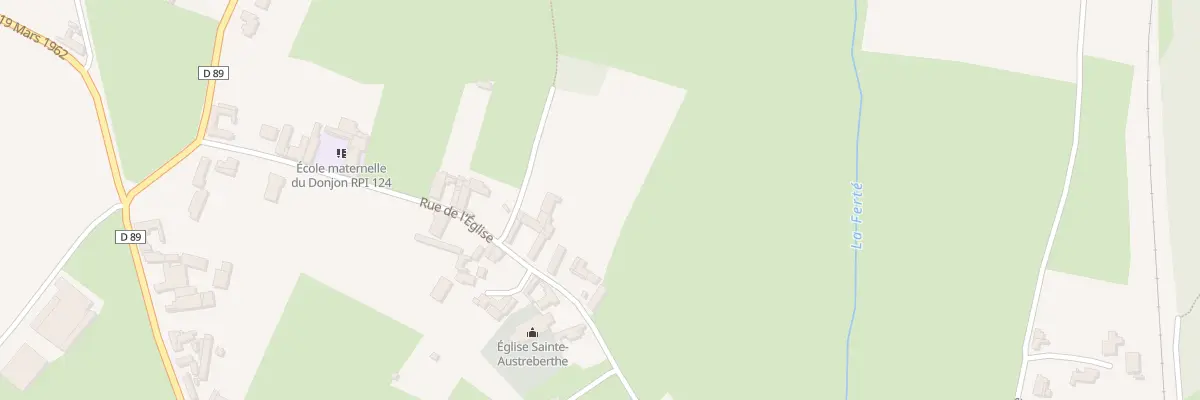 Plan du 24 Rue de l’Eglise à Bours