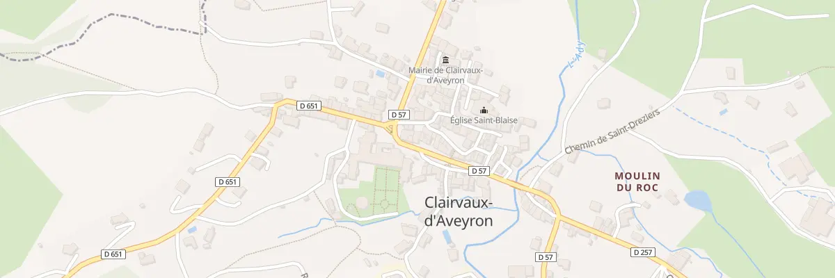 Plan du 28 Av de la Tour à Clairvaux-d’Aveyron