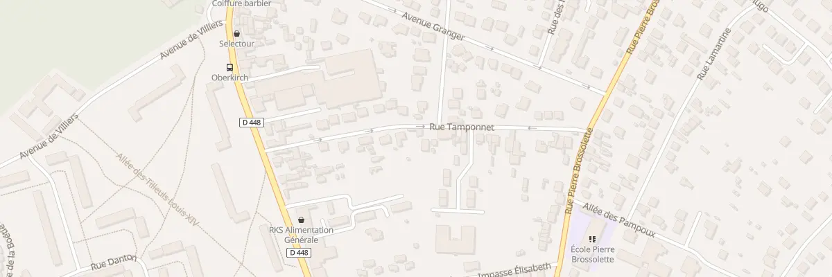 Plan du 10 Rue Tamponnet à Draveil