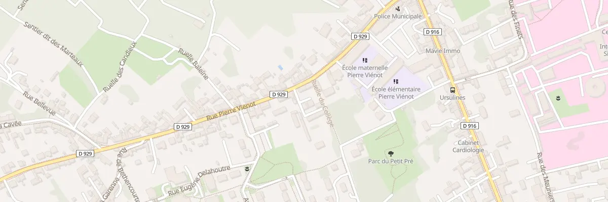 Plan du 21 Rue Pierre Viénot à Clermont