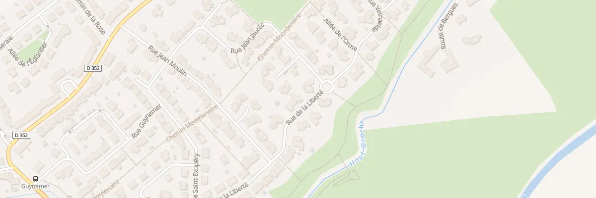 Plan du 2 Rue de la Liberté à Bierne