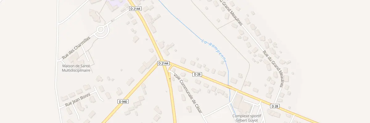 Plan du 1 Rue Charles de Mangou à Levet