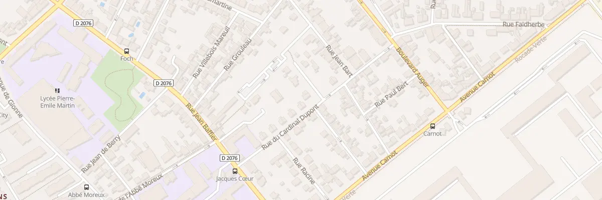 Plan du 19 Rue Cardinal Celestin Dupont à Bourges